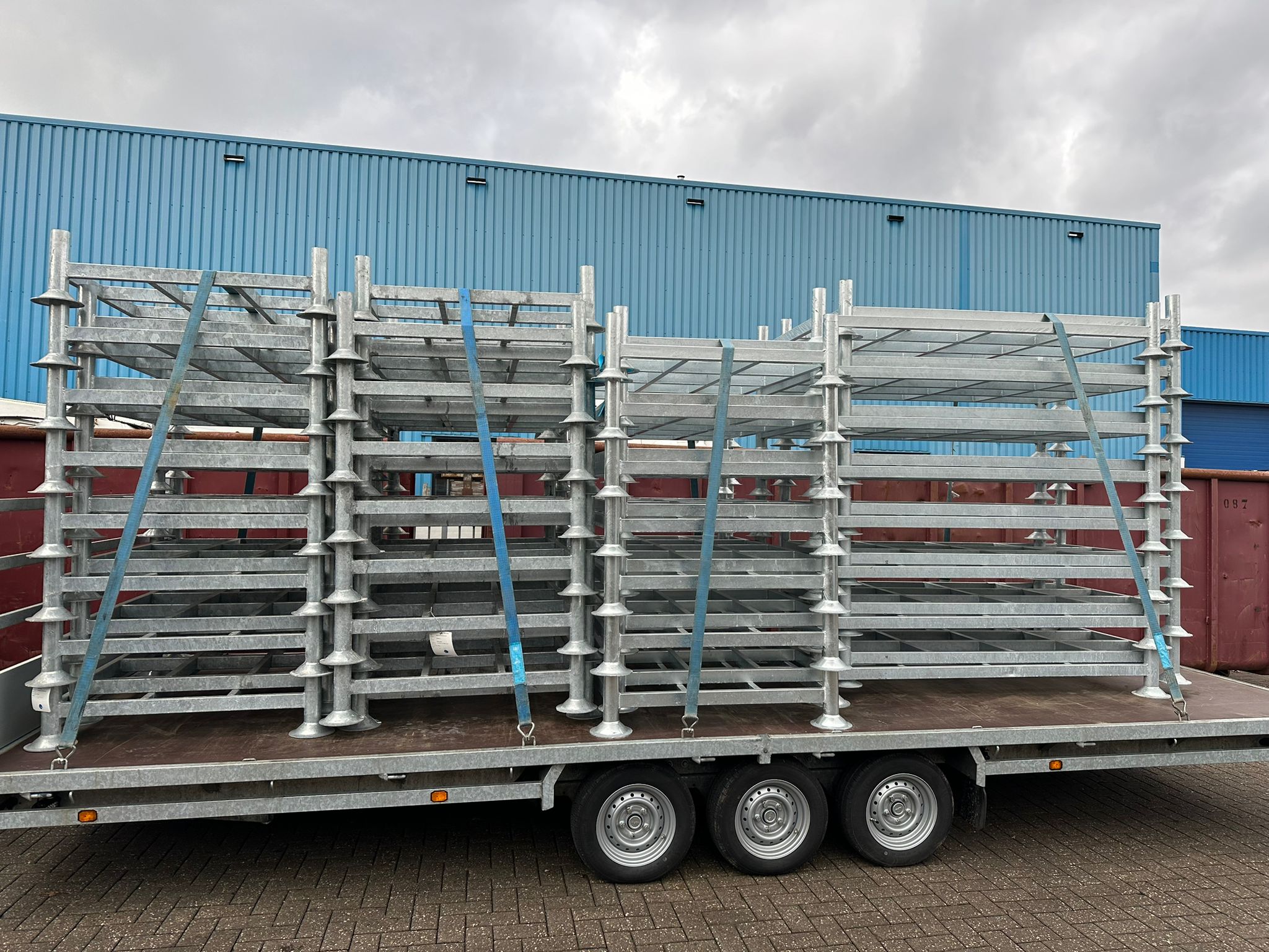 Stapelrekken transport